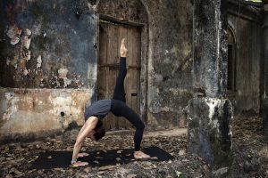 Marita och OOO pratar om OOO-yogamatta